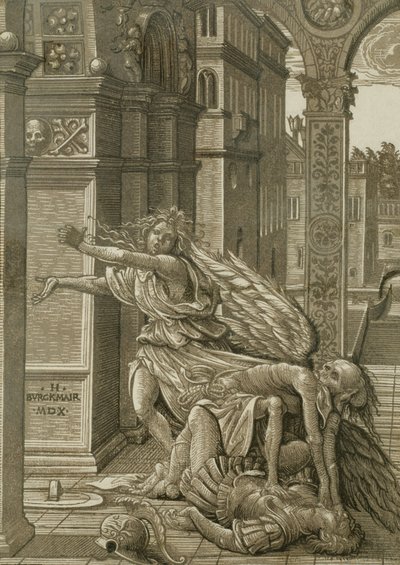 Liebende vom Tod überrascht von Hans Burgkmair